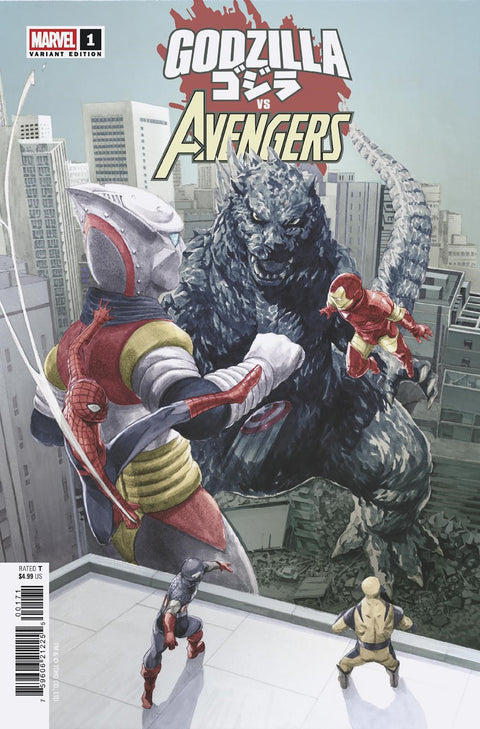 GODZILLA VS. AVENGERS #1 MITSUHIRO ARITA VARIANT Marvel David Walker Georges Jeanty Mitsuhiro  Arita