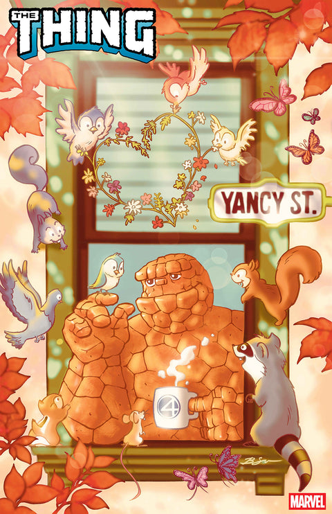 THE THING #1 BEN SU WINDOWSHADES VARIANT Marvel Tony Fleecs Justin Mason Benjamin Su