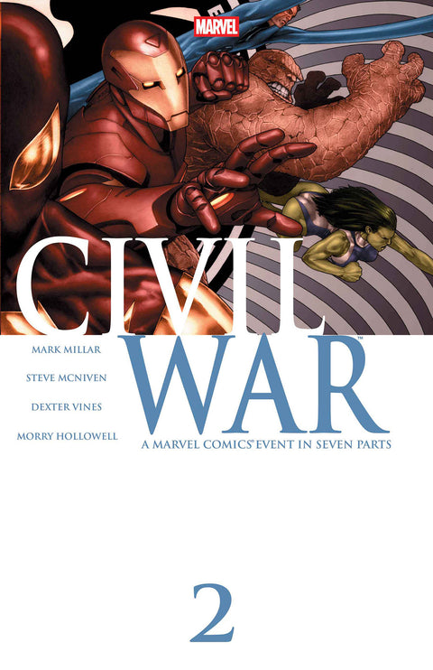 Civil War, Vol. 1 2 Comic Facsimile Steve McNiven Marvel Comics 2025