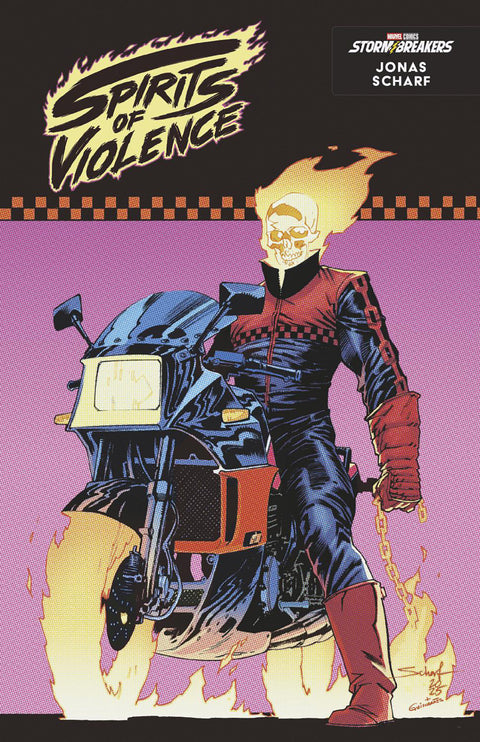 Spirits of Violence 2 Comic Jonas Scharf From The Chaos A Costume Variant Marvel Comics 2025