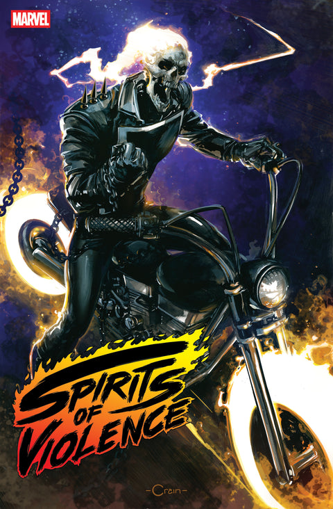 Spirits of Violence 4 Comic Clayton Crain Variant Marvel Comics 2026