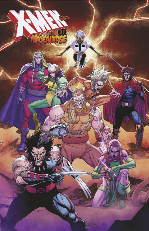 X-Men of Apocalypse Alpha 1 Comic Leinil Francis Yu Foil Variant Marvel Comics 2025