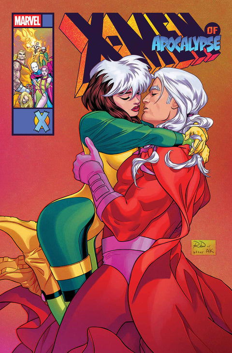 X-MEN OF APOCALYPSE #2 RUSSELL DAUTERMAN VARIANT 1:25 Marvel Jeph Loeb Simone Di Meo Russell Dauterman