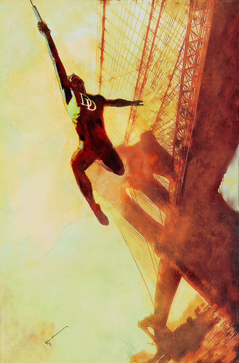 DAREDEVIL #2 BILL SIENKIEWICZ VIRGIN VARIANT 1:100 Marvel Stephanie Phillips Lee Garbett Bill Sienkiewicz