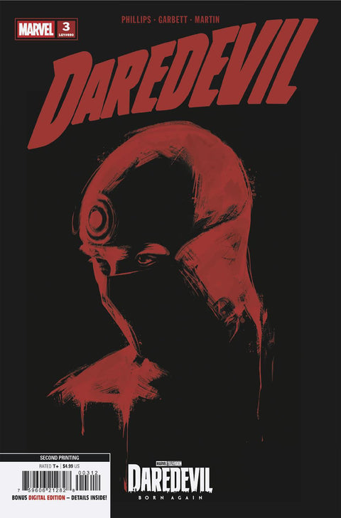 DAREDEVIL #3 MARVEL TELEVISION 2ND PRINTING VARIANT Marvel Stephanie Phillips Lee Garbett Marvel Television