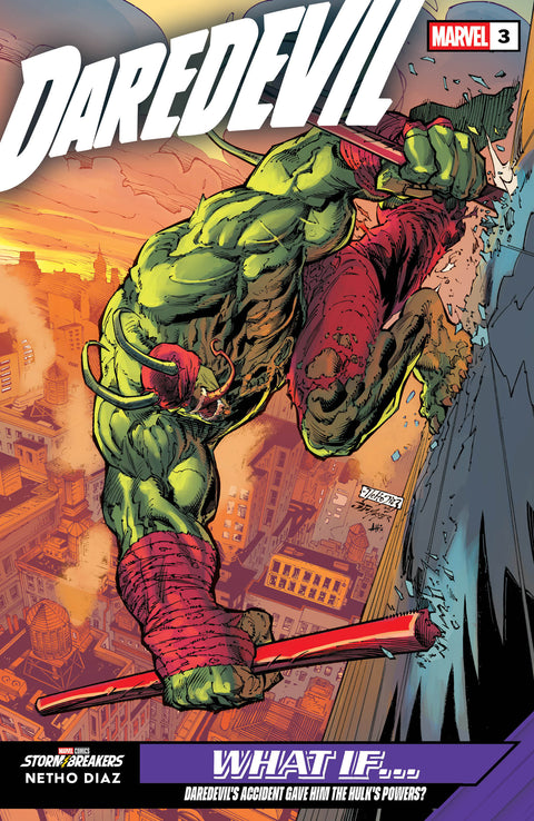 DAREDEVIL #3 NETHO DIAZ WHAT IF...? VARIANT Marvel Stephanie Phillips Lee Garbett Netho Diaz