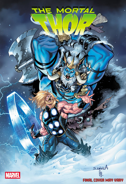 MORTAL THOR #9 SERGIO DAVILA ULTIMATE FAREWELL VARIANT Marvel Al Ewing Juann Cabal Sergio Dávila