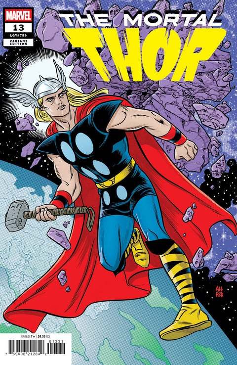 MORTAL THOR #13 MIKE ALLRED VARIANT Marvel Al Ewing Juann Cabal Michael Allred