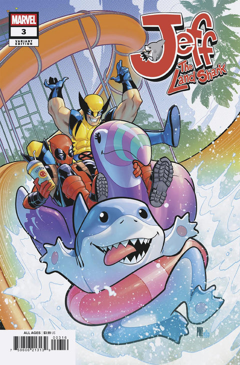 Jeff the Land Shark 3 Comic 1:25 Paco Medina Incentive Marvel Comics 2025