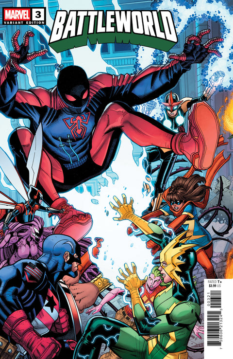 Battleworld 3 Comic Nick Bradshaw Connecting Variant Marvel Comics 2025