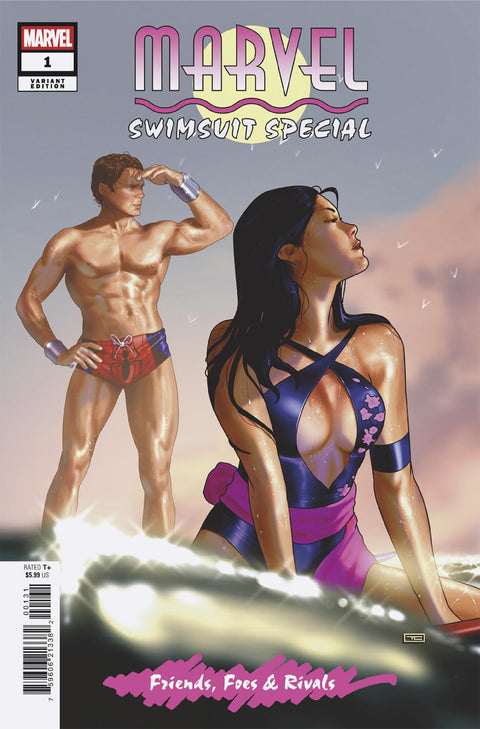 MARVEL SWIMSUIT SPECIAL: FRIENDS, FOES & RIVALS #1 TAURIN CLARKE VARIANT Marvel Tim Seeley Nick Bradshaw Taurin Clarke