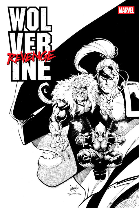 Wolverine: Revenge – Red Band Raw: Black & White Edition 1 Comic Greg Capullo Marvel Comics 2025