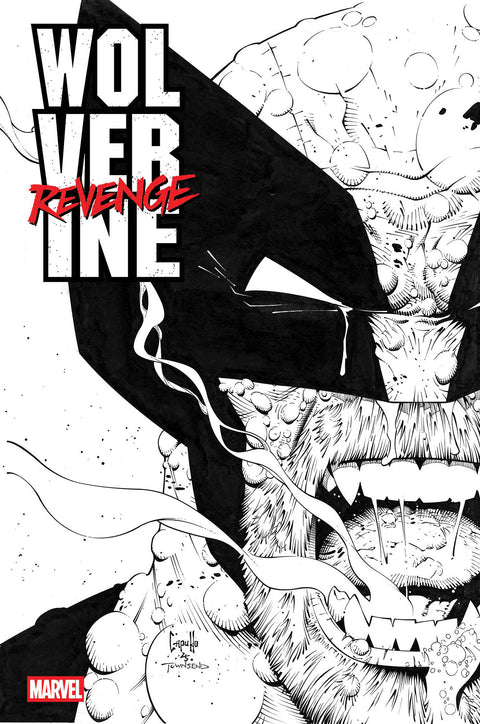 Wolverine: Revenge – Red Band Raw: Black & White Edition 4 Comic Greg Capullo Marvel Comics 2025