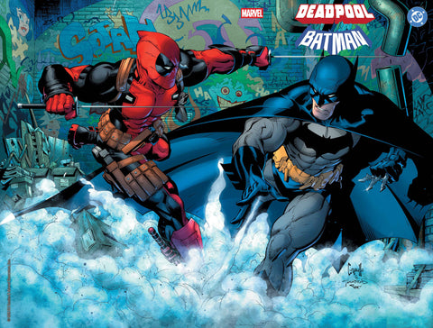 Marvel / DC: Deadpool / Batman 1 Comic Greg Capullo Wraparound Variant DC Comics and Marvel Comics 2025