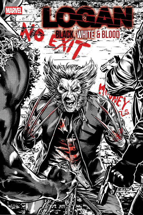 Logan: Black, White &amp; Blood 2 Comic Stephen Mooney Variant Marvel Comics 2026