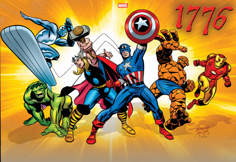 1776 (Marvel Comics) 1 Comic Steve Rude Wraparound Variant Marvel Comics 2025