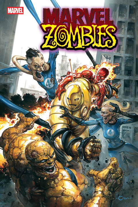 Marvel Zombies: Red Band 1 Comic Clayton Crain Variant Marvel Comics 2025