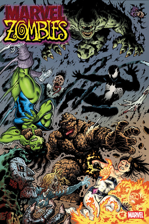 Marvel Zombies: Red Band 2 Comic Adam Warren Variant Marvel Comics 2025