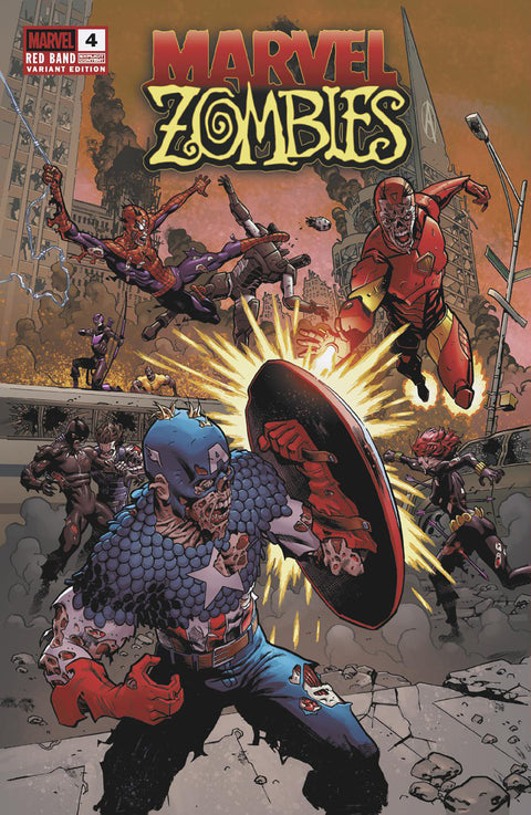 Marvel Zombies: Red Band 4 Comic  Variant Marvel Comics 2026