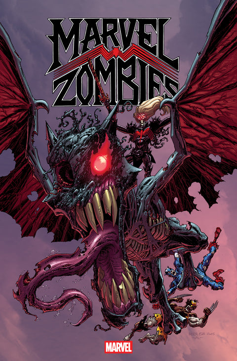 MARVEL ZOMBIES: RED BAND #5 SCOTT KOBLISH RETRO ZOMBIE VARIANT [POLYBAGGED] Marvel Ethan S. Parker Jan Bazaldua Scott Koblish