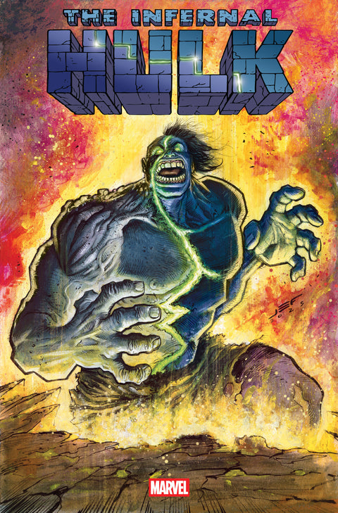 Infernal Hulk 1 Comic 1:25 Juan Ferreyra Incentive Marvel Comics 2025
