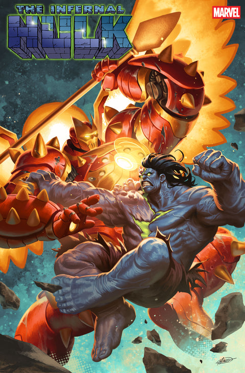 INFERNAL HULK #6 MATEUS MANHANINI VARIANT 1:25 Marvel Phillip Kennedy Johnson Adam Gorham Mateus Manhanini