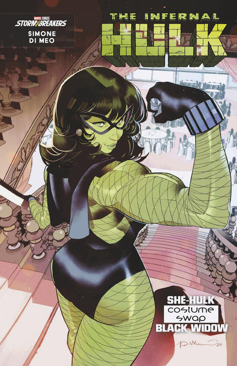 INFERNAL HULK #9 SIMONE DI MEO HELLFIRE COSTUME SWAP VARIANT Marvel Phillip Kennedy Johnson Adam Gorham Simone Di Meo