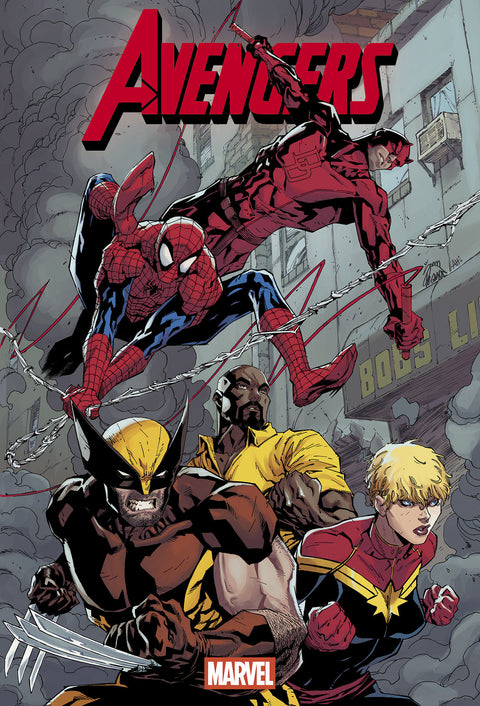AVENGERS #1 RYAN STEGMAN 1:25 VARIANT 1:25 Marvel Chip Zdarsky Marco Checchetto Ryan Stegman