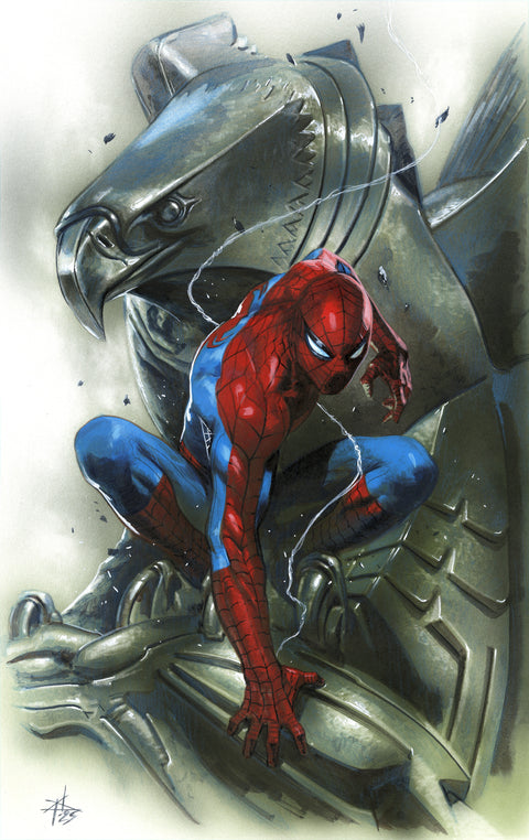 AMAZING SPIDER-MAN ANNUAL #1 GABRIELE DELL'OTTO VIRGIN VARIANT 1:100 Marvel Saladin Ahmed Federico Vicentini Gabriele Dell'Otto