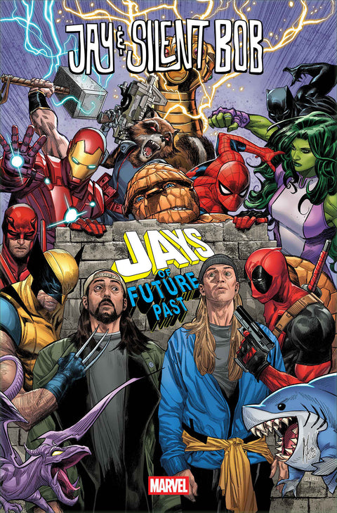 JAY & SILENT BOB: JAYS OF FUTURE PAST #1 Marvel Kevin Smith Giuseppe Camuncoli Marco Checchetto