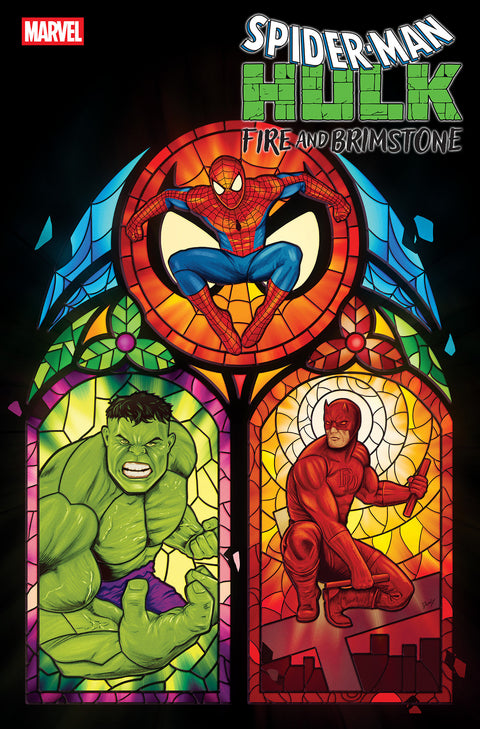 SPIDER-MAN/HULK: FIRE AND BRIMSTONE #2 DOALY VARIANT 1:25 Marvel Kevin Smith R.B. Silva Doaly