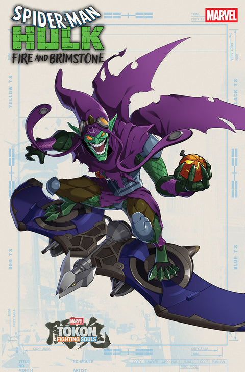 SPIDER-MAN/HULK: FIRE AND BRIMSTONE #2 MARVEL TOKON: FIGHTING SOULS VARIANT Marvel Kevin Smith R.B. Silva Marvel Games