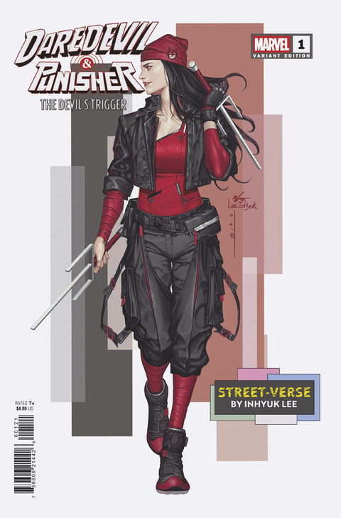 Daredevil / Punisher: The Devil's Trigger 1 Comic InHyuk Lee Street-Verse Variant Marvel Comics 2025
