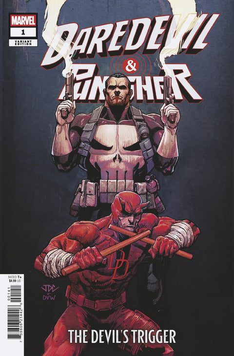 Daredevil / Punisher: The Devil's Trigger 1 Comic Joshua Cassara Variant Marvel Comics 2025