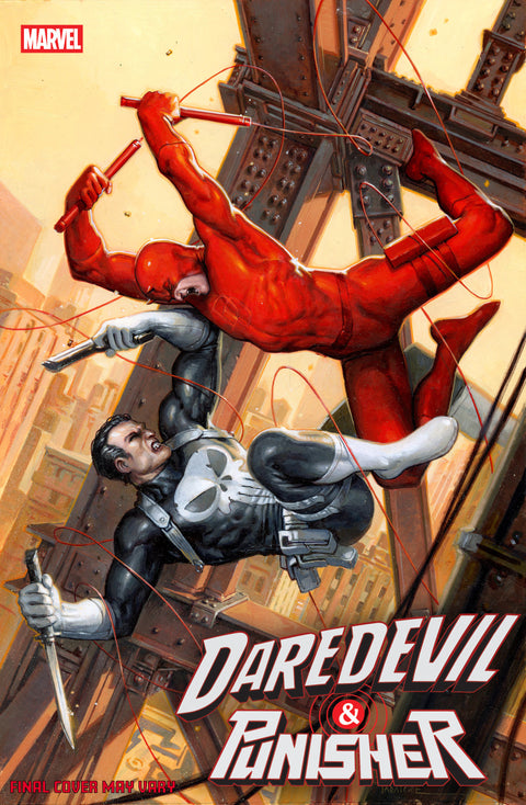 Daredevil / Punisher: The Devil's Trigger 3 Comic Davide Paratore Variant Marvel Comics 2026