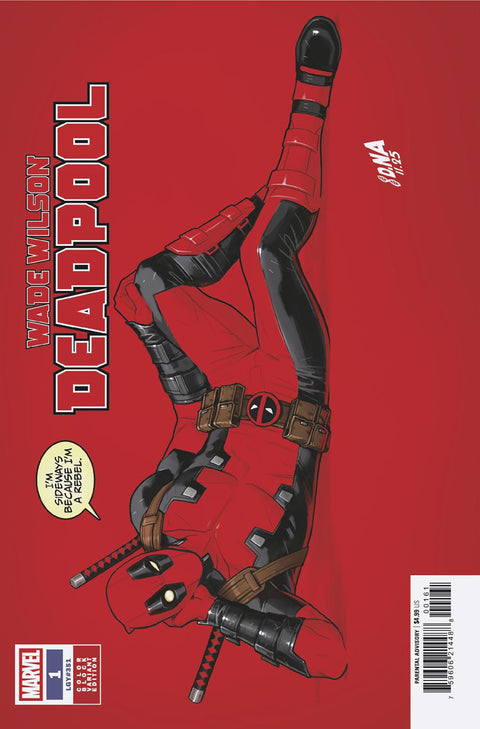 Wade Wilson: Deadpool 1 Comic David Nakayama Variant Marvel Comics 2026