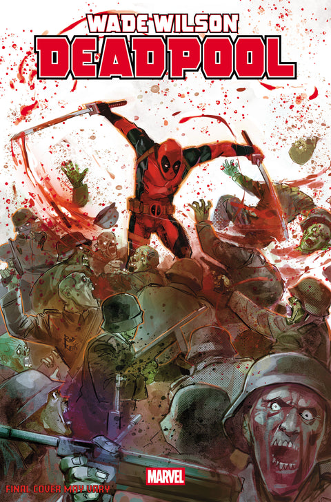 WADE WILSON: DEADPOOL #2 ROD REIS VARIANT 1:25 Marvel Benjamin Percy Geoff Shaw Rod Reis