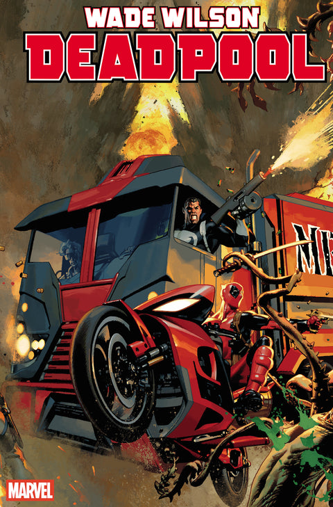 WADE WILSON: DEADPOOL #9 JOSEMARIA CASANOVAS 4-PART CONNECTING VARIANT [BG] Marvel Benjamin Percy Geoff Shaw Josemaria Casanovas