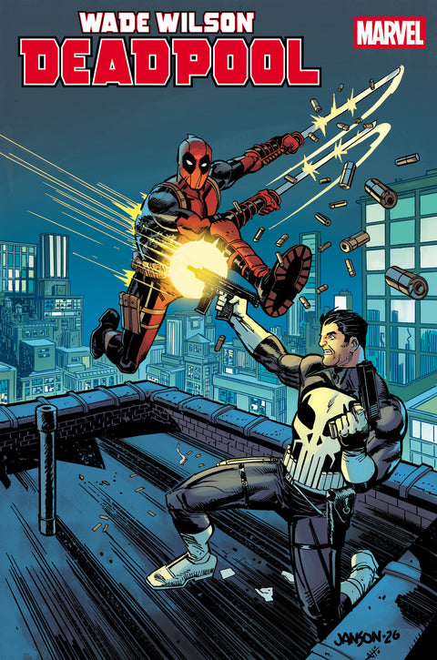 WADE WILSON: DEADPOOL #9 KLAUS JANSON VARIANT [BG] Marvel Benjamin Percy Geoff Shaw Klaus Janson