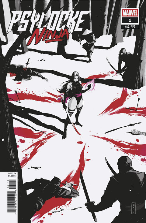 Psylocke: Ninja 1 Comic Nogi San Incentive Variant (1:25) Marvel Comics 2026