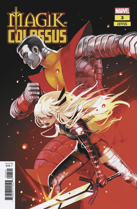 Magik and Colossus 3 Comic Stephanie Hans Variant Marvel Comics 2026