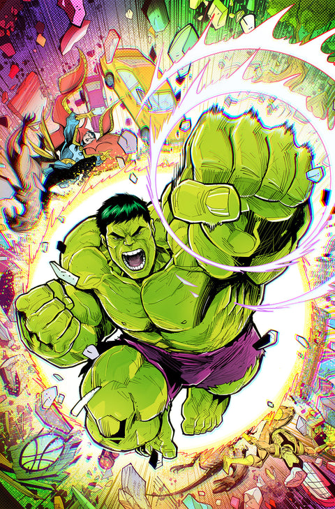 HULK: SMASH EVERYTHING #1 LUCIANO VECCHIO RATIO VIRGIN 2ND PRINTING VARIANT 1:25 Marvel Ryan North Vincenzo Carratu Luciano Vecchio