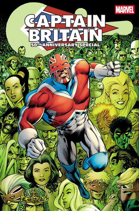CAPTAIN BRITAIN 50TH ANNIVERSARY SPECIAL #1 Marvel Alan Davis Alan Davis Alan Davis