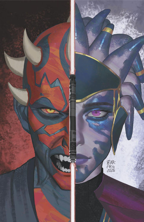 STAR WARS: SHADOW OF MAUL #5 AKA HEADSHOT VIRGIN VARIANT Marvel Benjamin Percy Madibek Musabekov AKA