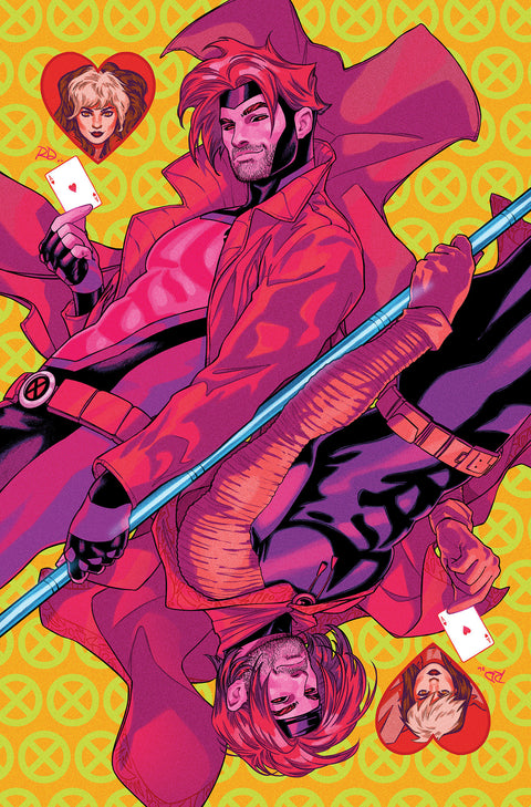 GAMBIT GONE #1 RUSSELL DAUTERMAN VIRGIN VARIANT 1:50 Marvel Steve Orlando Eduardo Aoudino Russell Dauterman