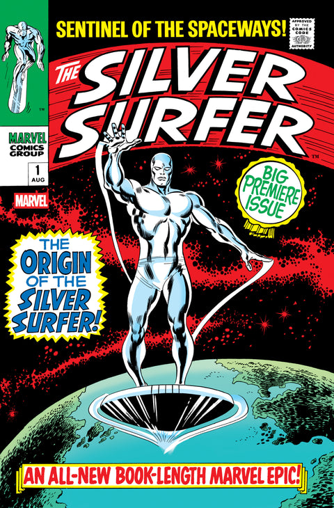 Silver Surfer, Vol. 1 1 Comic Facsimile Foil Variant Marvel Comics 2026