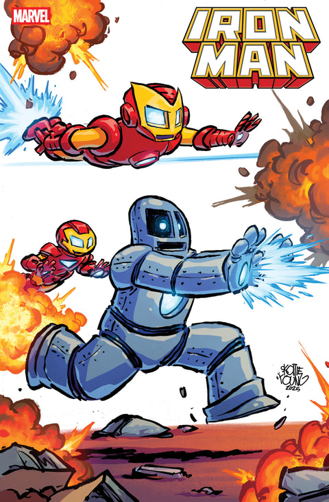 Iron Man, Vol. 8 1 Comic Skottie Young Connecting Variant Marvel Comics 2026