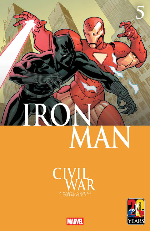 IRON MAN #5 MIKE MCKONE CIVIL WAR CELEBRATION VARIANT Marvel Joshua Williamson Carmen Carnero Mike McKone