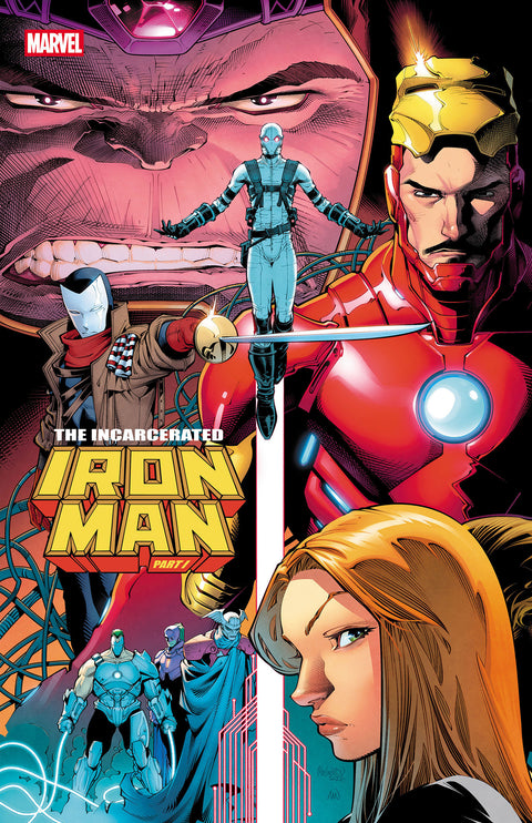 IRON MAN #12 COVER B GLEB MELNIKOV CONNECTING VARIANT Marvel Joshua Williamson Carmen Carnero Gleb Melnikov