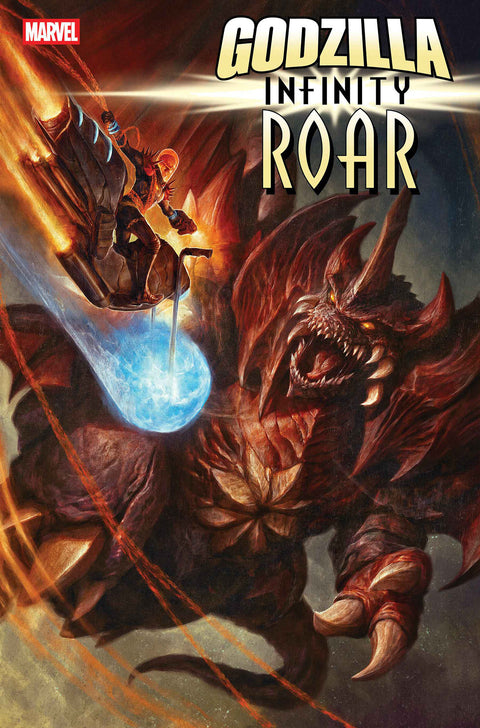 GODZILLA: INFINITY ROAR #3 DAVE RAPOZA COSMIC VARIANT Marvel Gerry Duggan Ig Guara Dave Rapoza